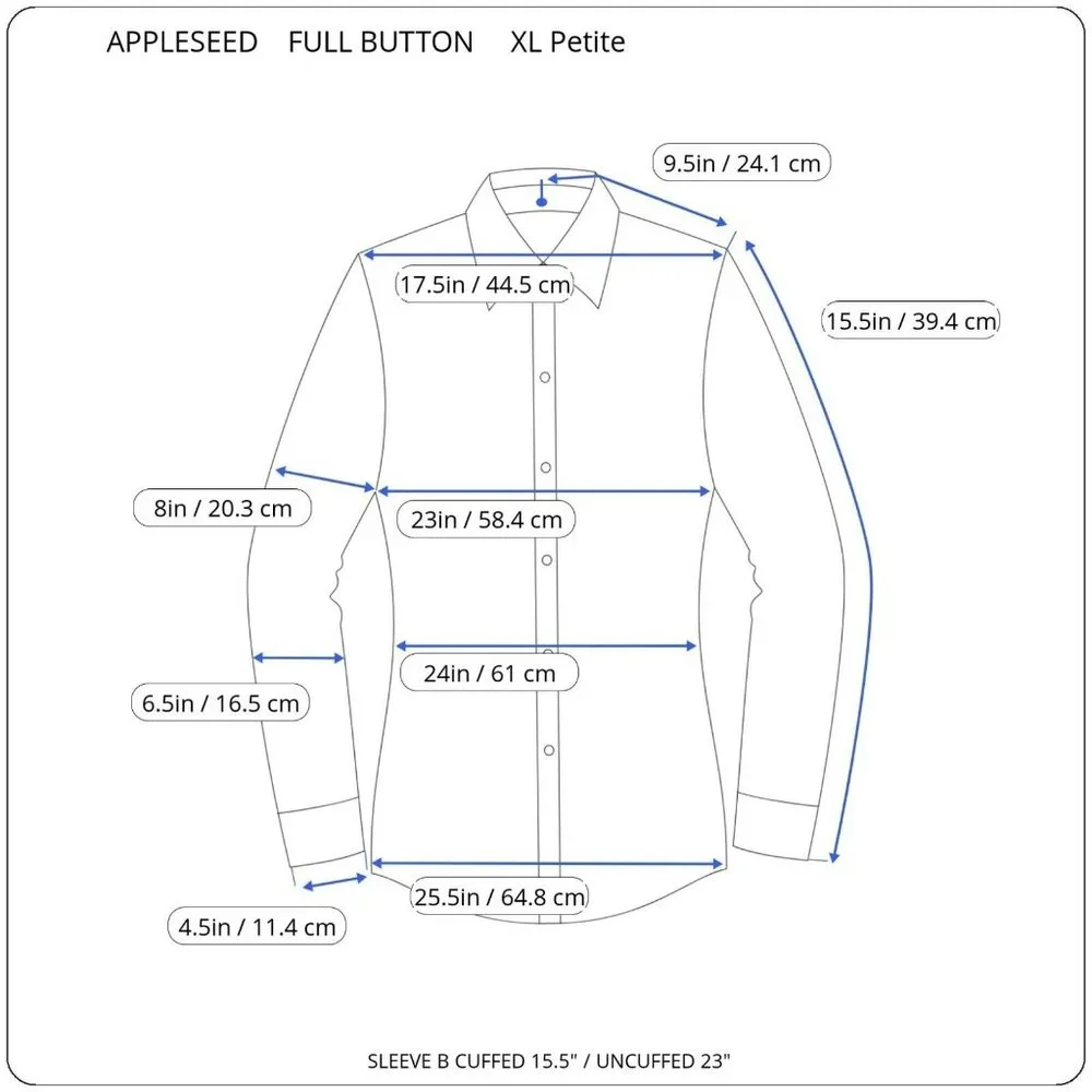 Appleseeds Petites PXL Floral Button Cuff Green Women Full Button Shirt - Picture 2 of 16